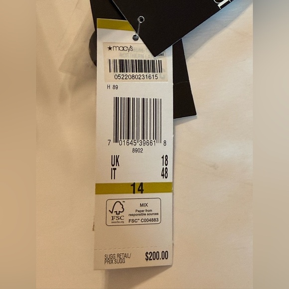 Women’s Le Suit 2 Pieces Jacket (s-14) Long Skirt (s-16) Padded Shoulders Black - Picture 8 of 16